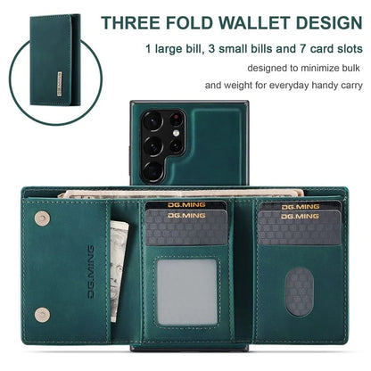 DG.MING M1 Series for Samsung Galaxy S24 Ultra Case Detachable Wallet Phone Cover