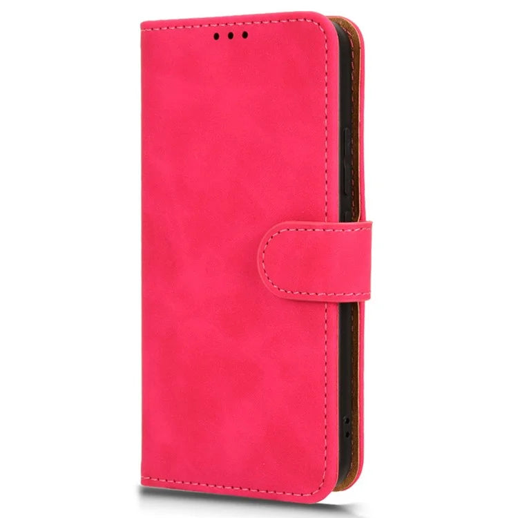 For Xiaomi 14 Cell Phone Case Skin-touch Stand Leather Wallet Cover