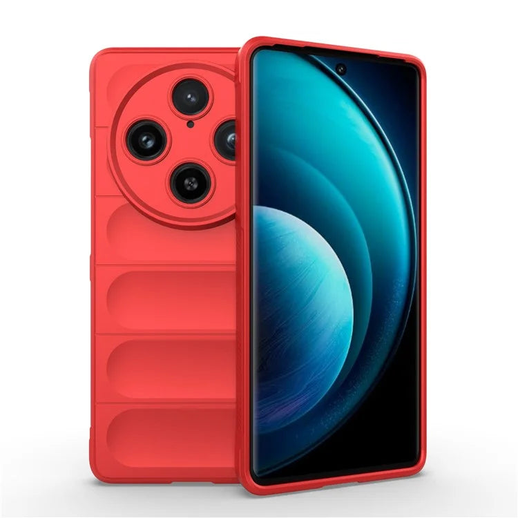 For vivo X100 Pro 5G Case Soft TPU Back Shell Rugged Cell Phone Protector Cover