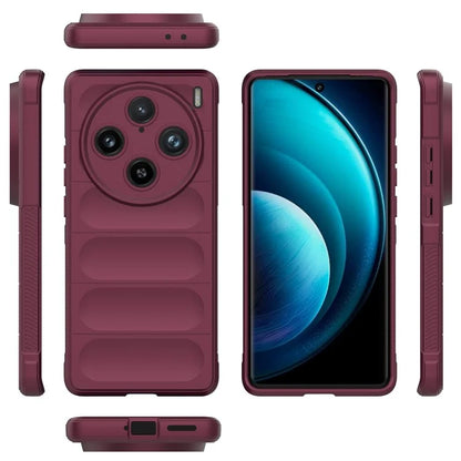For vivo X100 Pro 5G Case Soft TPU Back Shell Rugged Cell Phone Protector Cover
