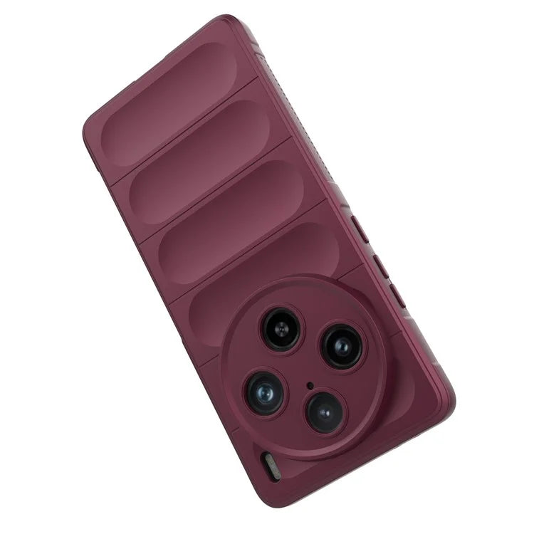 For vivo X100 Pro 5G Case Soft TPU Back Shell Rugged Cell Phone Protector Cover