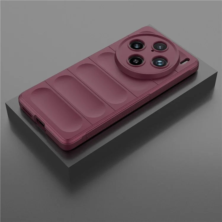 For vivo X100 Pro 5G Case Soft TPU Back Shell Rugged Cell Phone Protector Cover