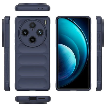 For vivo X100 Pro 5G Case Soft TPU Back Shell Rugged Cell Phone Protector Cover