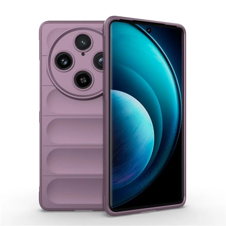For vivo X100 Pro 5G Case Soft TPU Back Shell Rugged Cell Phone Protector Cover
