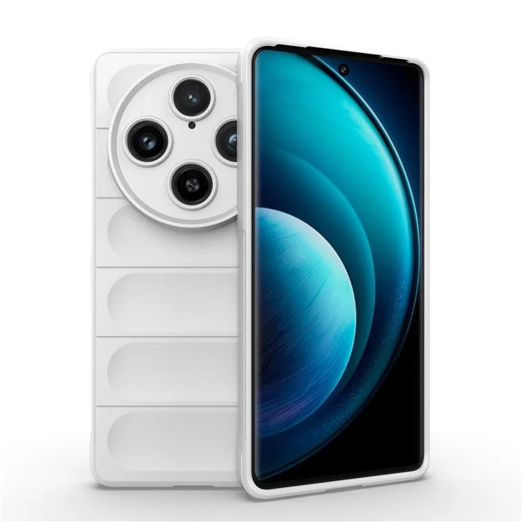 For vivo X100 Pro 5G Case Soft TPU Back Shell Rugged Cell Phone Protector Cover