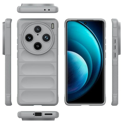 For vivo X100 Pro 5G Case Soft TPU Back Shell Rugged Cell Phone Protector Cover