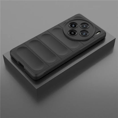 For vivo X100 5G Case Rugged Phone Protector Soft TPU Phone Back Shell Cover