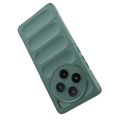 For vivo X100 5G Case Rugged Phone Protector Soft TPU Phone Back Shell Cover