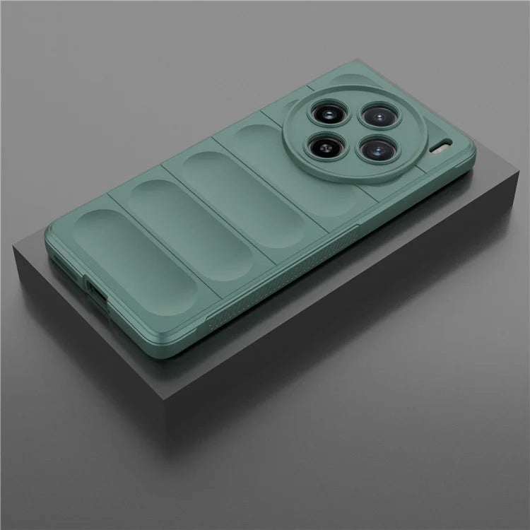 For vivo X100 5G Case Rugged Phone Protector Soft TPU Phone Back Shell Cover