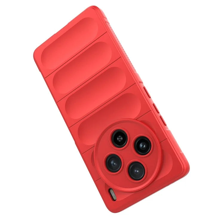 For vivo X100 5G Case Rugged Phone Protector Soft TPU Phone Back Shell Cover
