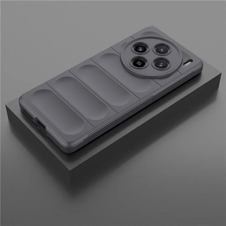 For vivo X100 5G Case Rugged Phone Protector Soft TPU Phone Back Shell Cover