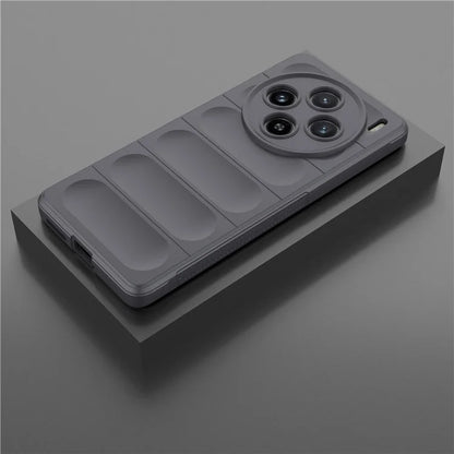 For vivo X100 5G Case Rugged Phone Protector Soft TPU Phone Back Shell Cover