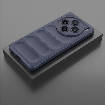 For vivo X100 5G Case Rugged Phone Protector Soft TPU Phone Back Shell Cover