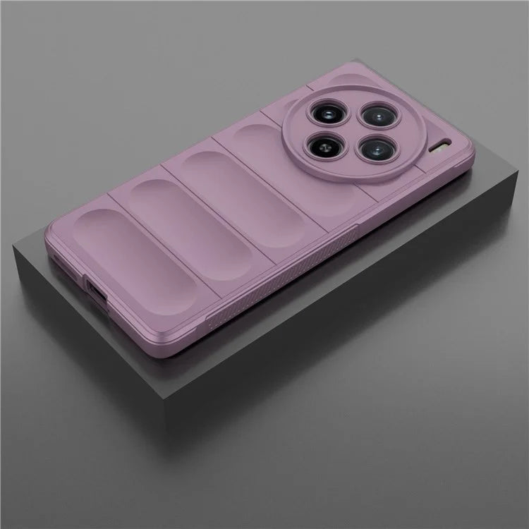 For vivo X100 5G Case Rugged Phone Protector Soft TPU Phone Back Shell Cover