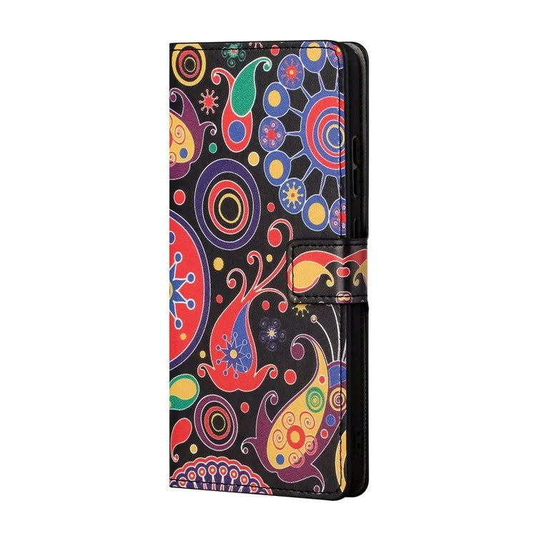 For Google Pixel 8a PU Leather Case Pattern Flip Stand Phone Cover