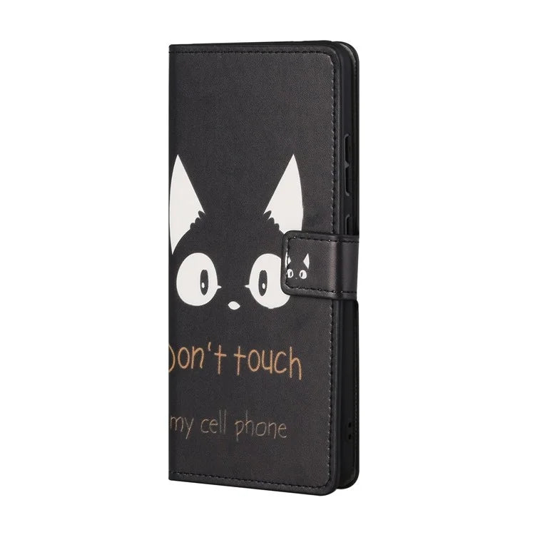 For Google Pixel 8a PU Leather Case Pattern Flip Stand Phone Cover