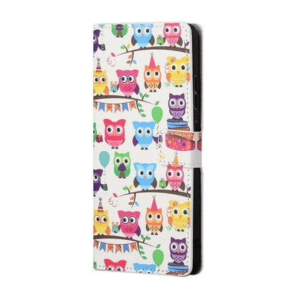 For Google Pixel 8a PU Leather Case Pattern Flip Stand Phone Cover