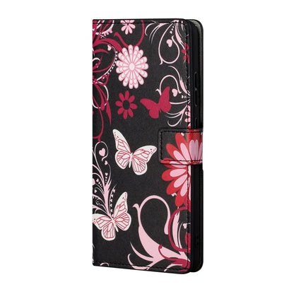 For Google Pixel 8a PU Leather Case Pattern Flip Stand Phone Cover
