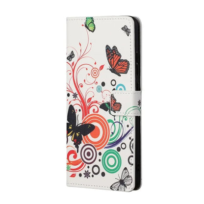 For Google Pixel 8a PU Leather Case Pattern Flip Stand Phone Cover