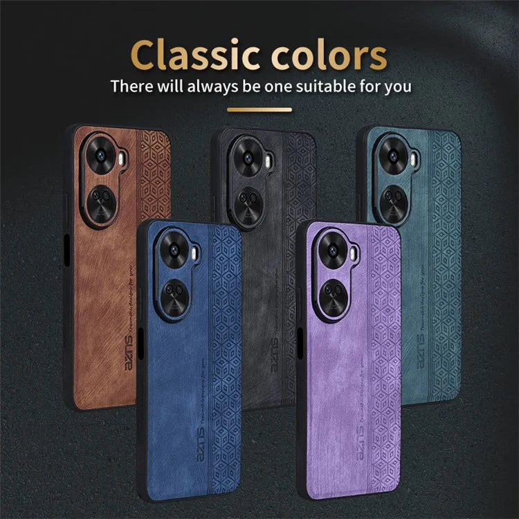 AZNS For Huawei nova 11 SE Case Imprinted PU Leather + TPU Cell Phone Back Cover