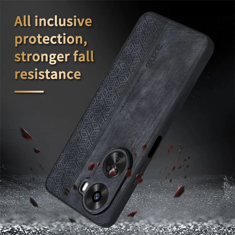 AZNS For Huawei nova 11 SE Case Imprinted PU Leather + TPU Cell Phone Back Cover