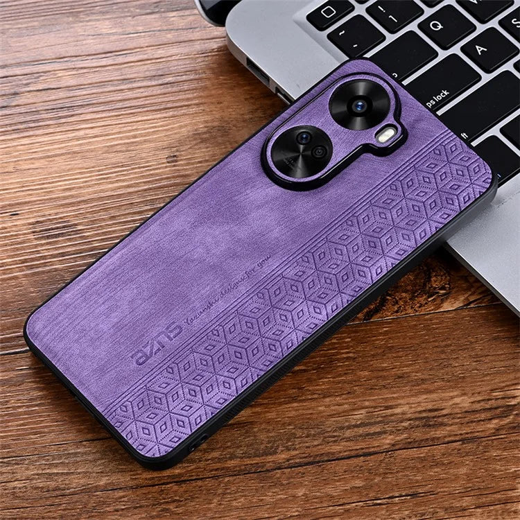 AZNS For Huawei nova 11 SE Case Imprinted PU Leather + TPU Cell Phone Back Cover