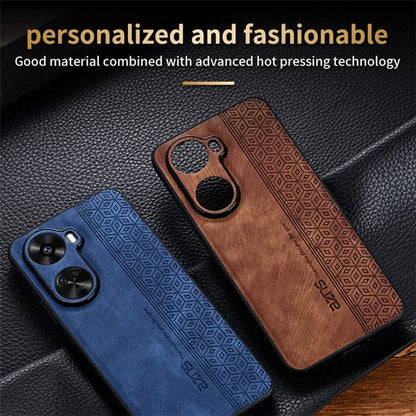AZNS For Huawei nova 11 SE Case Imprinted PU Leather + TPU Cell Phone Back Cover
