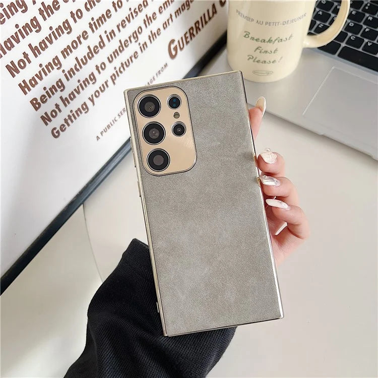 For Samsung Galaxy S22 Ultra 5G Case Anti Drop Protective Electroplating Phone Cover