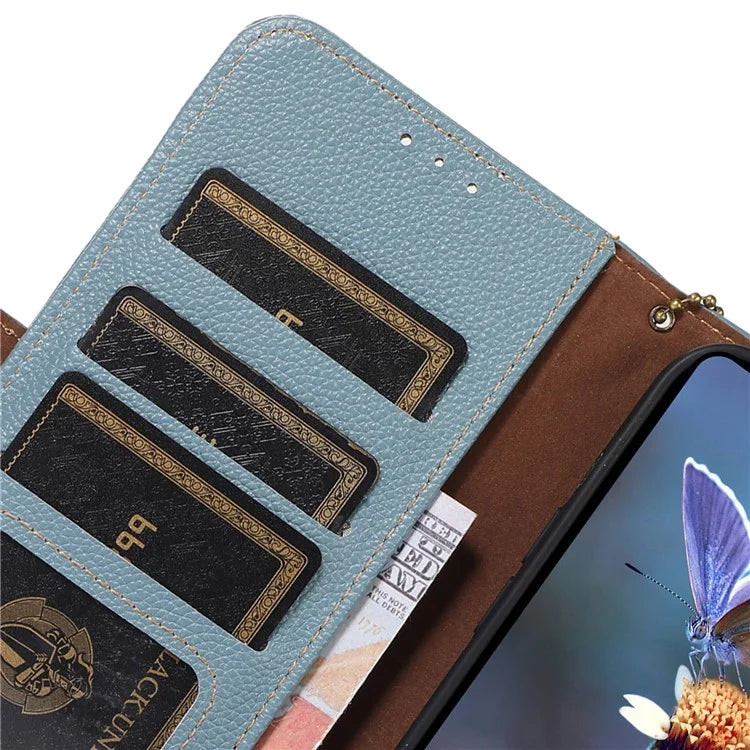 For Xiaomi Redmi Note 13 Pro+ 5G Cell Phone Case RFID Blocking Wallet Stand Cover