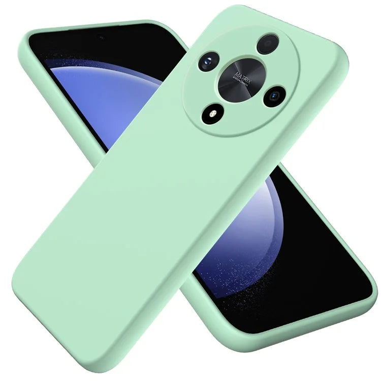 For Honor X9b 5G / Magic6 Lite 5G Case Phone Cover Soft Lining Liquid Silicone Shell with Strap