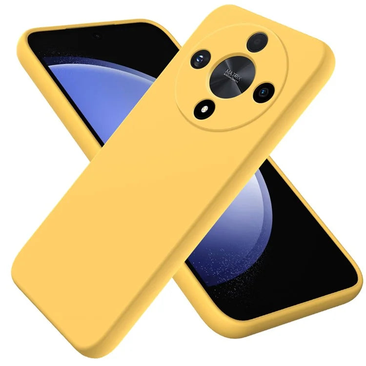 For Honor X9b 5G / Magic6 Lite 5G Case Phone Cover Soft Lining Liquid Silicone Shell with Strap