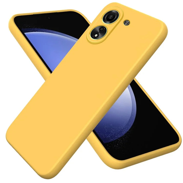 For Xiaomi Redmi 13C 4G / Poco C65 4G Case Soft Lining Liquid Silicone Shell Slim-Fit Phone Cover with Strap