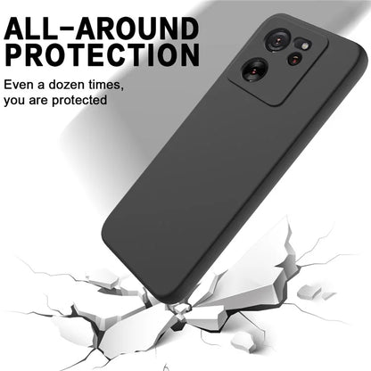 For Xiaomi 13T Pro / 13T / Redmi K60 Ultra Case Soft Lining Liquid Silicone Phone Covering Shell with Strap