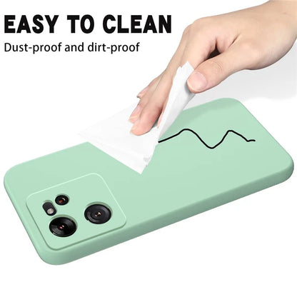 For Xiaomi 13T Pro / 13T / Redmi K60 Ultra Case Soft Lining Liquid Silicone Phone Covering Shell with Strap
