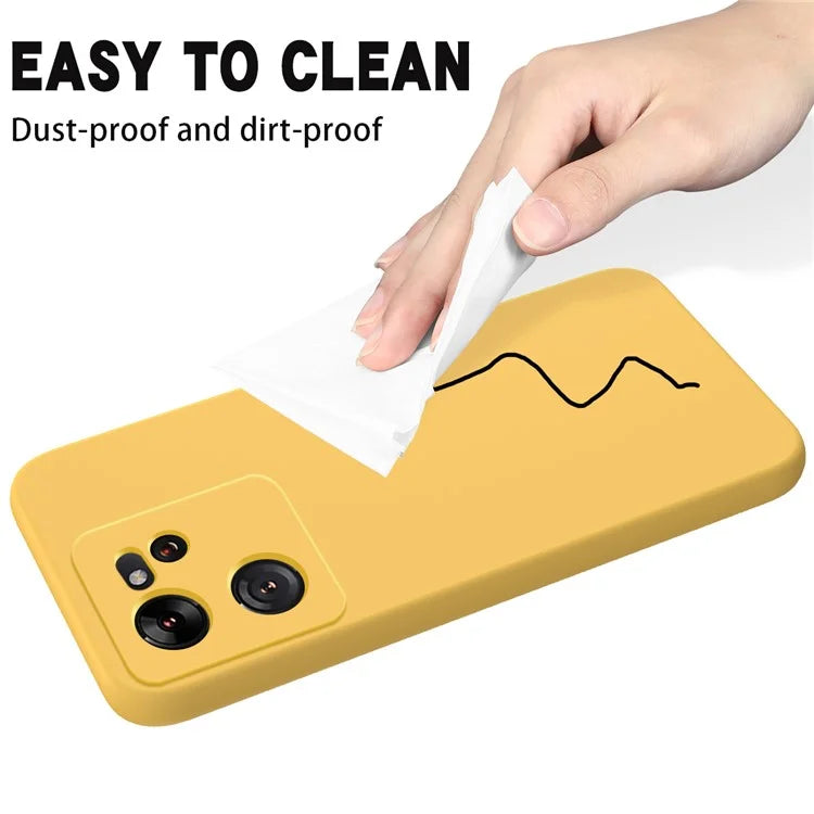 For Xiaomi 13T Pro / 13T / Redmi K60 Ultra Case Soft Lining Liquid Silicone Phone Covering Shell with Strap