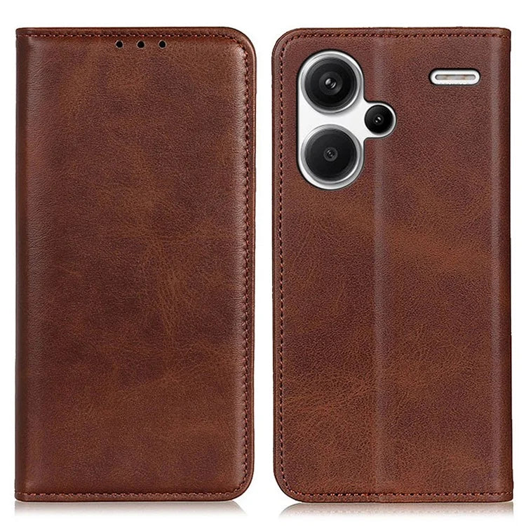 For Xiaomi Redmi Note 13 Pro+ 5G Cell Phone Cases Split Leather Wallet Cover