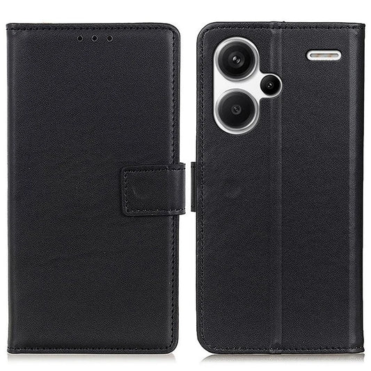 For Xiaomi Redmi Note 13 Pro+ 5G Case PU Leather Folding Stand Cell Phone Cover