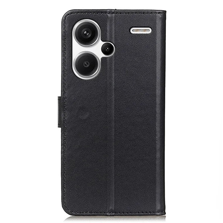 For Xiaomi Redmi Note 13 Pro+ 5G Case PU Leather Folding Stand Cell Phone Cover