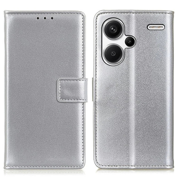 For Xiaomi Redmi Note 13 Pro+ 5G Case PU Leather Folding Stand Cell Phone Cover