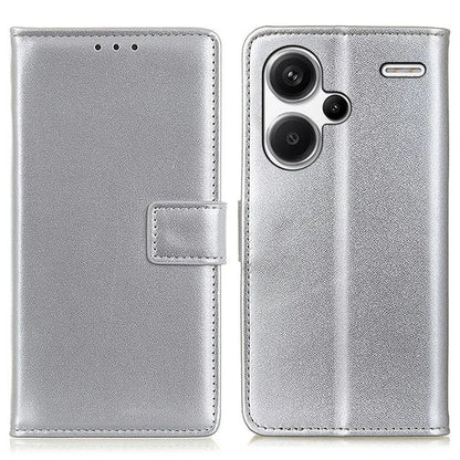 For Xiaomi Redmi Note 13 Pro+ 5G Case PU Leather Folding Stand Cell Phone Cover