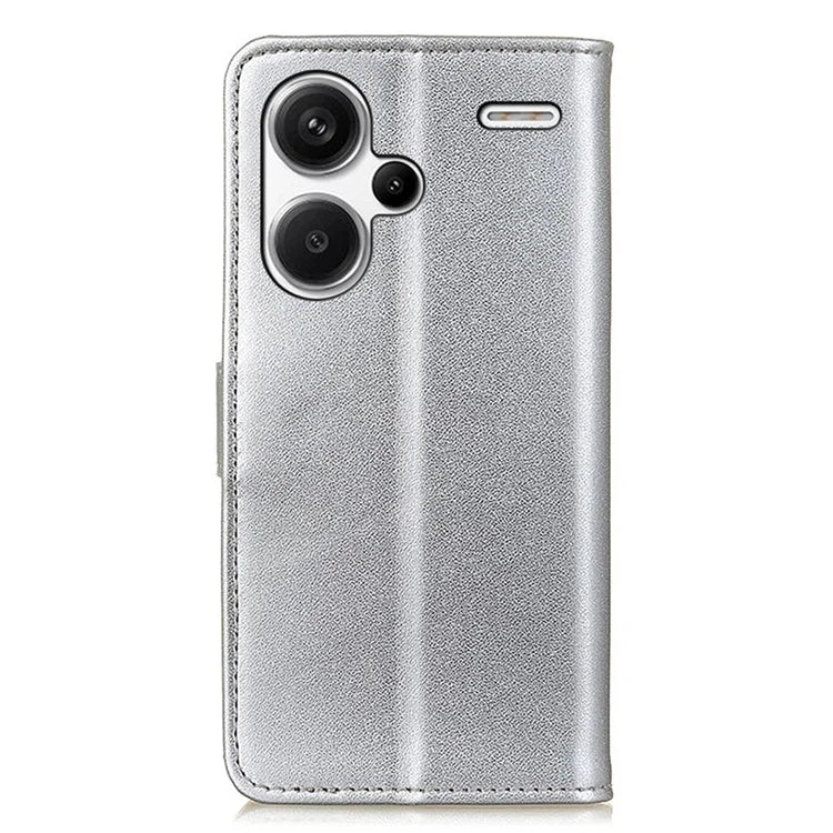 For Xiaomi Redmi Note 13 Pro+ 5G Case PU Leather Folding Stand Cell Phone Cover