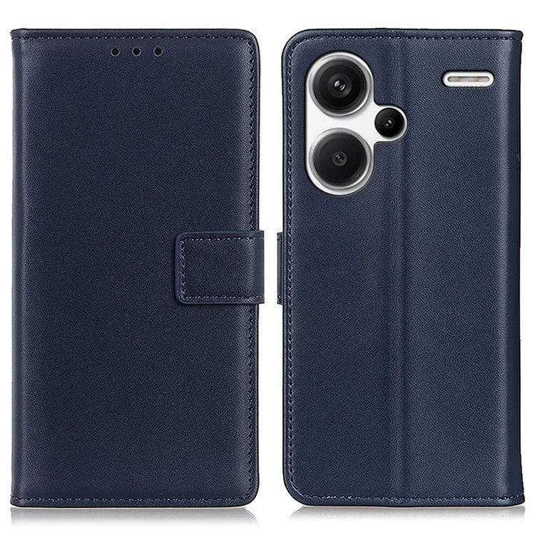 For Xiaomi Redmi Note 13 Pro+ 5G Case PU Leather Folding Stand Cell Phone Cover