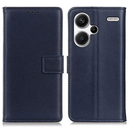 For Xiaomi Redmi Note 13 Pro+ 5G Case PU Leather Folding Stand Cell Phone Cover