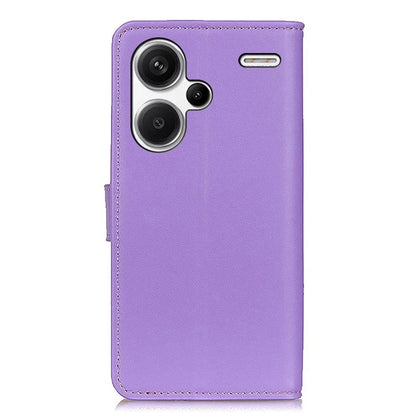 For Xiaomi Redmi Note 13 Pro+ 5G Case PU Leather Folding Stand Cell Phone Cover
