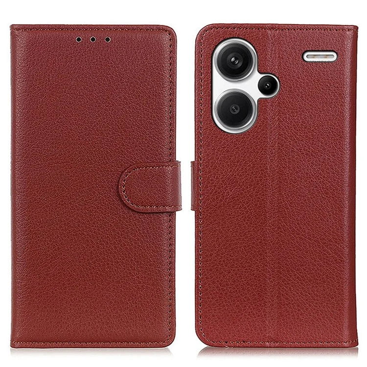 For Xiaomi Redmi Note 13 Pro+ 5G Cell Phone Case Drop-proof Leather Wallet Cover