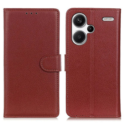 For Xiaomi Redmi Note 13 Pro+ 5G Cell Phone Case Drop-proof Leather Wallet Cover
