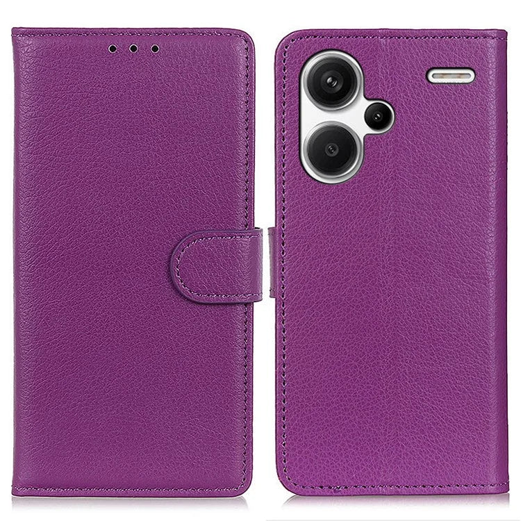 For Xiaomi Redmi Note 13 Pro+ 5G Cell Phone Case Drop-proof Leather Wallet Cover