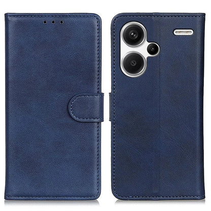 For Xiaomi Redmi Note 13 Pro+ 5G Cell Phone Cases Cowhide Texture Folio Flip PU Leather Cover