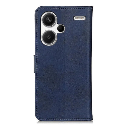 For Xiaomi Redmi Note 13 Pro+ 5G Cell Phone Cases Cowhide Texture Folio Flip PU Leather Cover