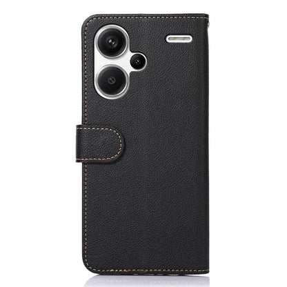 KHAZNEH For Xiaomi Redmi Note 13 Pro+ 5G RFID Blocking Cell Phone Cases Leather Cover